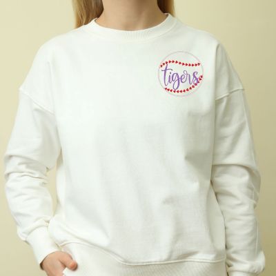 tigers baseball pocket embroidery